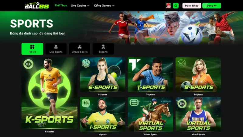 Ball88 là nền tảng cá cược trực tuyến